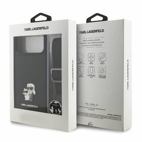 Kryt na mobil Karl Lagerfeld Saffiano Crossbody Popruh Metal Karl and Choupette na Apple iPhone 18 Pro Max čierny

 obrázok produktu 7 z 7