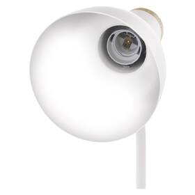 Stolná lampa EMOS Poppy, max. 25 W, žiarovka E27, IP20 biela

 obrázok produktu 5 z 8