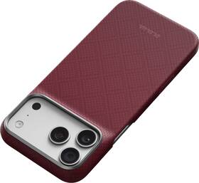 Kryt na mobil Pitaka Argyle na Apple iPhone 18 Pro vínový

 obrázok produktu 3 z 7