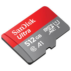 Pamäťová karta SANDISK 512GB (140R) A1 Class 10 UHS-I + SD adaptér 

 obrázok produktu 2 z 3