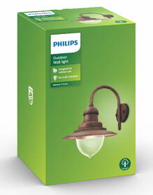 Nástenné svietidlo Philips Raindrop, 1xE27 bronzové

 obrázok produktu 2 z 2