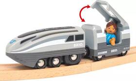 Vláčikodráha BRIO Turbo vlak 

 obrázok produktu 2 z 12