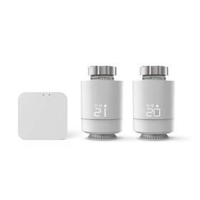 Bezdrôtová termohlavica Hama SMART set pre reguláciu vykurovania, centrála + 2 hlavice biela

 obrázok produktu 1 z 5