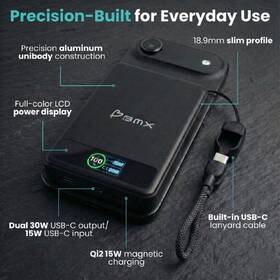 Powerbank BMX SolidSafe™ 10K Solid-State magnetická čierna

 obrázok produktu 5 z 8