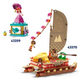 Stavebnica LEGO® │ Disney 43270 Vaiana a dobrodružstvo na kanoe 

 obrázok produktu 2 z 9