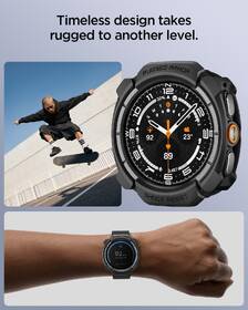 Remienok Spigen Rugged Armor na Samsung Galaxy Watch Ultra 2 (47mm) čierny

 obrázok produktu 11 z 15