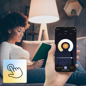 Inteligentná žiarovka Hama SMART WiFi LED E14, 5,5 W, RGBW, stmievateľná 

 obrázok produktu 7 z 8