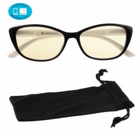 Počítačové okuliare Identity s filtrom modrého svetla, bez dioptrií čierne/biele

 obrázok produktu 3 z 3