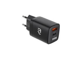 Nabíjačka do siete myPhone SwiftCharge Duo, USB-A/USB-C, 20W čierna

 obrázok produktu 2 z 3
