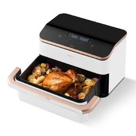 Fritéza teplovzdušná COSORI TF101S Dual Blaze TwinFry, 10 l biela

 obrázok produktu 1 z 33