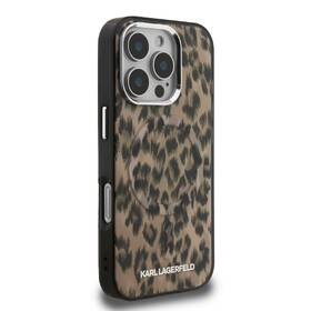Kryt na mobil Karl Lagerfeld IML Leopard MagSafe na Apple iPhone 16 Pro hnedý

 obrázok produktu 1 z 6