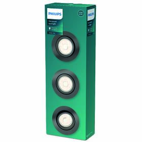Vstavané svietidlo Philips Donegal, kruh, GU10, 3 ks sivé

 obrázok produktu 4 z 4