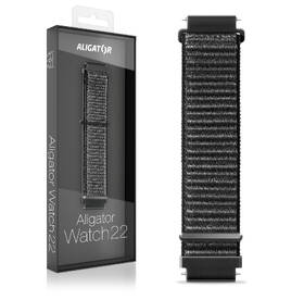 Remienok Aligator 22AW0015, nylonový 22mm čierny

 obrázok produktu 1 z 2
