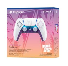 Bezdrôtový ovládač Sony DualSense pre PS5 - Grand Theft Auto VI Limited Edition biely

 obrázok produktu 8 z 8
