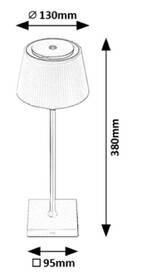 Stolná lampa Rabalux Taena 76010 čierna/biela

 obrázok produktu 7 z 7