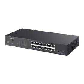 Switch Mercusys MS116GS, 16 port, Gigabit čierny

 obrázok produktu 1 z 13