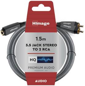 Kábel Himage HIAJACK32RCAX15MFG audio 1,5 m čierny

 obrázok produktu 1 z 1