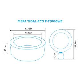 Vírivka MSpa TIDAL-ECO F-TD066WE modrá

 obrázok produktu 4 z 14