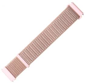 Remienok FIXED Nylon Strap so šírkou 20mm pre smartwatch ružový

 obrázok produktu 2 z 3