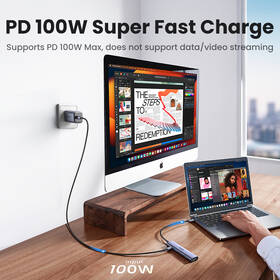 USB Hub UGREEN USB-C/USB-C, 3×USB, HDMI strieborný

 obrázok produktu 3 z 8