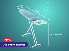 Žehliaca doska Leifheit Air Board Express L Solid biele/modré

 obrázok produktu 1 z 1