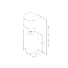 Odsávač pár Elica TUBE PRO ISLAND MAT WH/A/43 biely

 obrázok produktu 3 z 3