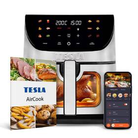 Fritéza teplovzdušná Tesla Q70 XXL WiFi Pro čierna/nerez

 obrázok produktu 2 z 17