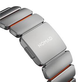 Remienok NOMAD Stratos Titanium FKM na Apple Watch 45/46/49 mm sivý/oranžový

 obrázok produktu 5 z 12