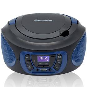 Rádioprijímač s CD Roadstar CDR-365 U čierny/modrý

 obrázok produktu 1 z 4