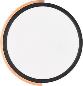 LED stropné svietidlo Reality Jano čierne/drevené

 obrázok produktu 3 z 3