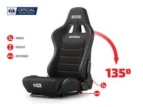 Herná stolička Next Level Racing ELITE ERS5 Reclining Seat - Fabric & SIMAERO Mesh Edition čierna

 obrázok produktu 7 z 9