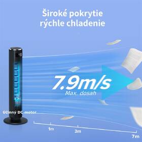 Ventilátor stĺpový Levoit F362 DC Vortex Tower Fan čierny

 obrázok produktu 18 z 18