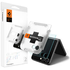 Tvrdené sklo Spigen tR EZ Fit HD na Samsung Galaxy Z Flip7 (2 ks) 

 obrázok produktu 12 z 12