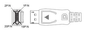 Kábel PremiumCord DisplayPort 1.4, M/M, 2 m čierny

 obrázok produktu 7 z 7