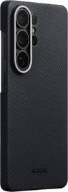 Kryt na mobil Pitaka Edge Twill na Samsung Galaxy S26 Ultra čierny/sivý

 obrázok produktu 1 z 10