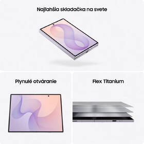 Mobilný telefón Samsung Galaxy Z Fold8 5G 12 GB / 256 GB 

 obrázok produktu 5 z 16