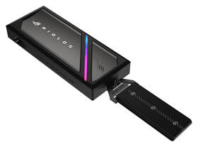 Externý rámček Asus ROG Strix Aiolos, ARGB, SSD M.2, USB 3.2 Gen 2x2 čierny

 obrázok produktu 2 z 19