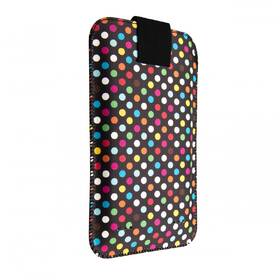 Puzdro na mobil flipové FIXED Soft Slim Elements 5XL+ (vhodné pre 5,2" - 5,7") - rainbow dots 

 obrázok produktu 1 z 2