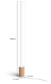 Stojacia lampa Philips Gradient Signe - dub 

 obrázok produktu 3 z 7