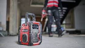 Stavebné rádio Einhell TE-CR 18 Li DAB+/FM/BT , IP 65 (bez baterie), 3407995 

 obrázok produktu 3 z 9