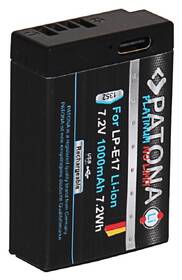 Batéria PATONA Platinum LP-E17 1000 mAh Li-Ion (Canon) čierna

 obrázok produktu 2 z 4