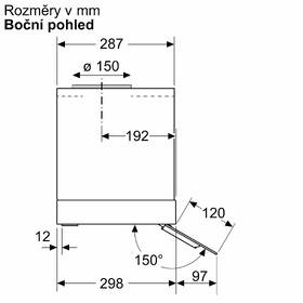Odsávač pár Bosch DBB67DP60 čierny

 obrázok produktu 20 z 21