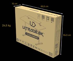 Elektrický stôl ULTRADESK Highlander biely

 obrázok produktu 10 z 10
