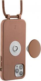 Kryt na mobil PopSockets Just Elegance na Apple iPhone 12/12 Pro hnedý

 obrázok produktu 2 z 4