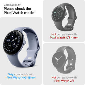 Ochranná fólia Spigen EliteShield EZ Fit na Google Pixel Watch 4/3 (45mm) (2 ks) 

 obrázok produktu 5 z 11