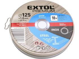 Rezací kotúč Extol Premium 125x1,0x22,2mm (10 ks) 

 obrázok produktu 1 z 2