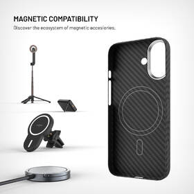 Kryt na mobil FIXED MagVelar s MagSafe na Apple iPhone 17 čierny

 obrázok produktu 2 z 11