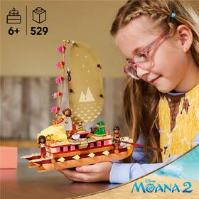 Stavebnica LEGO® │ Disney 43270 Vaiana a dobrodružstvo na kanoe 

 obrázok produktu 7 z 9