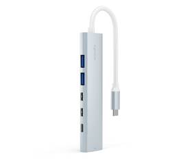 USB Hub Epico UltraHub 6in1 Slim Alu EH20 USB-C 

 obrázok produktu 1 z 3