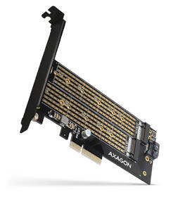 Radič Axagon PCEM2-D - M.2 NVMe M-key + SATA B-key slot 

 obrázok produktu 3 z 6